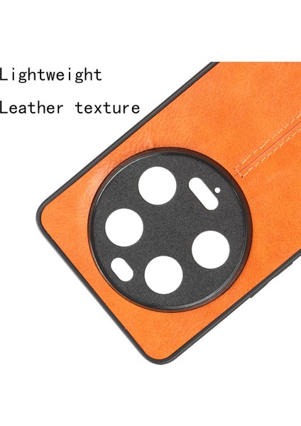 Xiaomi 13 Ultra Cowhide Doku Telefon Kapağı Pu Deri Kaplamalı Tpu+Pc Mobil Koruma-Yay (Yurt Dışından) modelleri