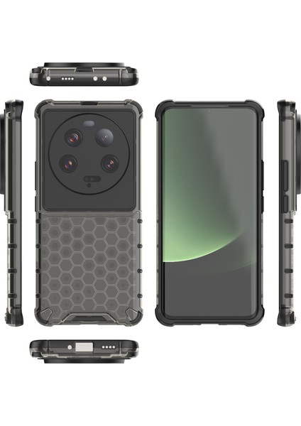 Xiaomi 13 Ultra Anti-Slatch Petek Dokusu Telefon Kılıfı Tpu+Pc Anti-Drop Akıllı Telefon Kapak Black (Yurt Dışından) indirimleri