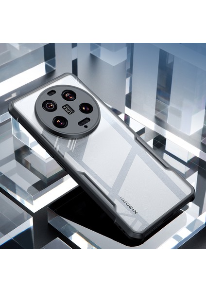 Xiaomi 13 Ultra Akrilik+Tpu Telefon Kapağı Hava Yastığı Köşesi Anti-Drop Telefon Vaka Black (Yurt Dışından) modelleri