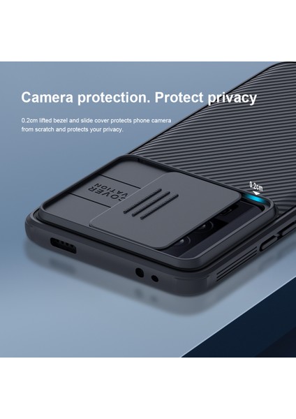 Camshield Pro Serisi Xiaomi Poco F5 Pro 5g/redmi K60 Pro 5G/K60 5g Telefon Kılıfı Pc+Tpu Kamera Koruma Telefon Kapak Black (Yurt Dışından) fiyatları