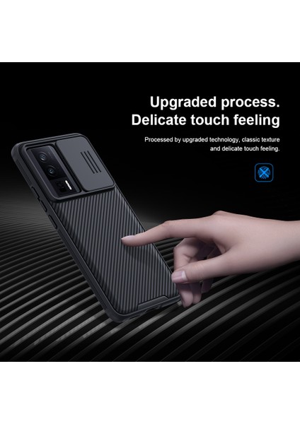 Camshield Pro Serisi Xiaomi Poco F5 Pro 5g/redmi K60 Pro 5G/K60 5g Telefon Kılıfı Pc+Tpu Kamera Koruma Telefon Kapak Black (Yurt Dışından) fırsatları