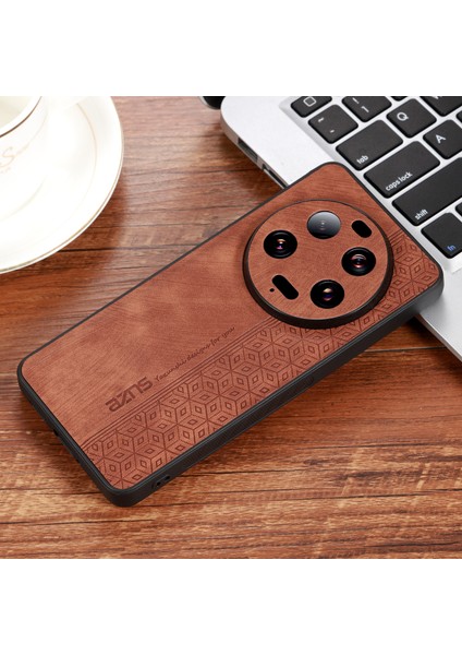 Xiaomi 13 Ultra Pu Deri+Tpu Cep Telefon Kılıfı Baskılı Desen Akıllı Telefon Kabuğu Kapak Kahverengi (Yurt Dışından) fiyatları