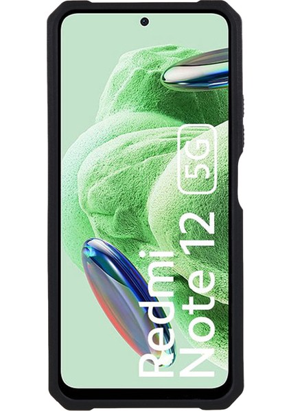 Xiaomi Redmi Için Kickstand Telefon Kılıfı Not 12 5g (Çin)/(Hindistan)/(Global)/poco X5 5g, Pc+Tpu Kart Tutucu Slayt Kameralı Kameralı Kapak Golü Altın (Yurt Dışından)