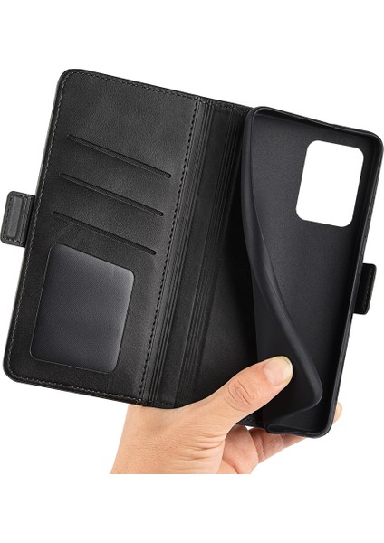 Xiaomi Redmi Için Note 12 Pro 5g/note 12 Pro Speed ​​5g/poco X5 Pro 5g Telefon Stand Pu Deri Cüzdan Telefon Kapak Black (Yurt Dışından) fırsatları