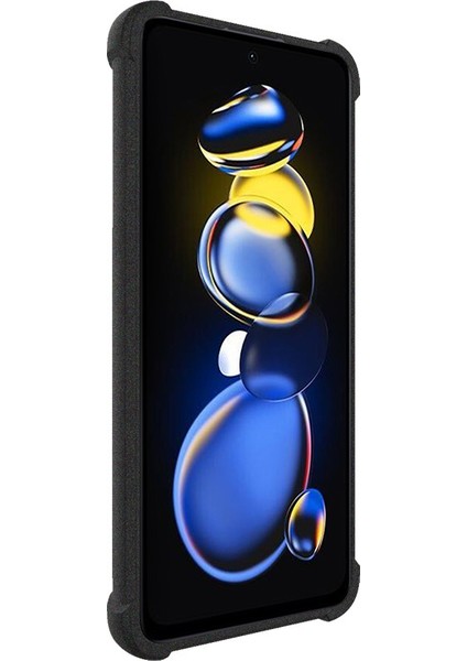 Xiaomi Redmi Için Not 11T Pro 5g/not 11T Pro+ 5g/poco X4 Gt 5g/redmi K50I 5g Mat Tpu Telefon Kapak Anti-Drop Hava Yastığı Koruyucu Kapak Ekran Koruyucu-Black (Yurt Dışından) indirimleri