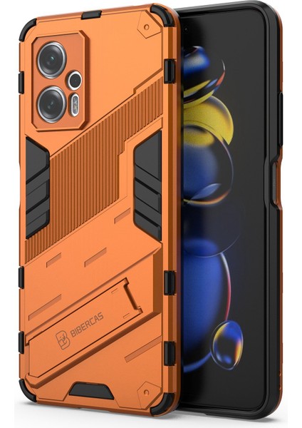 Xiaomi Redmi Için Note 11T Pro 5g/not 11T Pro+ 5g/poco X4 Gt 5g/redmi K50I 5g Kickstand Case Hybrid Sert Pc Yumuşak Tpu Anti-Giyim Anti-Damla Damla Damla Tahmin Kabuğu (Yurt Dışından)