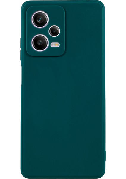 Xiaomi Redmi Için Note 12 Pro 5g Düz Kenar Tasarım Telefon Kılıfı Yumuşak Tpu Hassas Kesim Anti-Çizelge Kapak Arrağı Yeşil (Yurt Dışından)