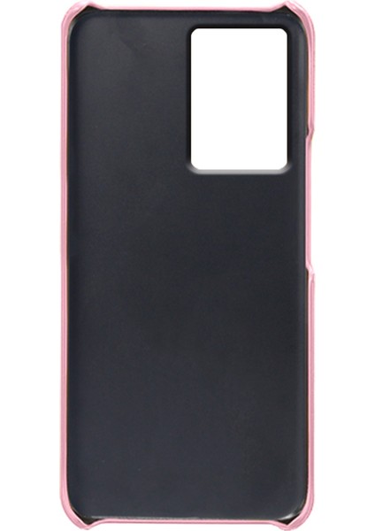Xiaomi Redmi Için Note 12 Turbo/poco F5 5g Pu Deri Kaplamalı Pc Telefon Kılıf Buzağı Dokusu Anti-Drop Kapak-Rose Altın (Yurt Dışından)