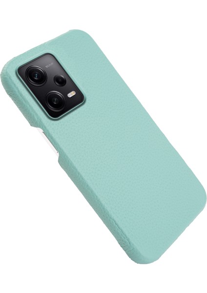 Xiaomi Redmi Için Note 12 Pro 5g/note 12 Pro Speed ​​5g/poco X5 Pro 5g Telefon Kılıfı Orijinal Inek Deri Kaplamalı Pc Manyetik Kabuk Yeşil (Yurt Dışından)