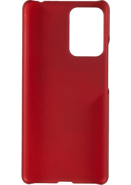 Xiaomi Için Redmi Note 12 Turbo/poco F5 5g Kalu Telefon Kılıfı Çırpmaya Dayanıklı Sert Pc Arka Kapak Kırmızı (Yurt Dışından)
