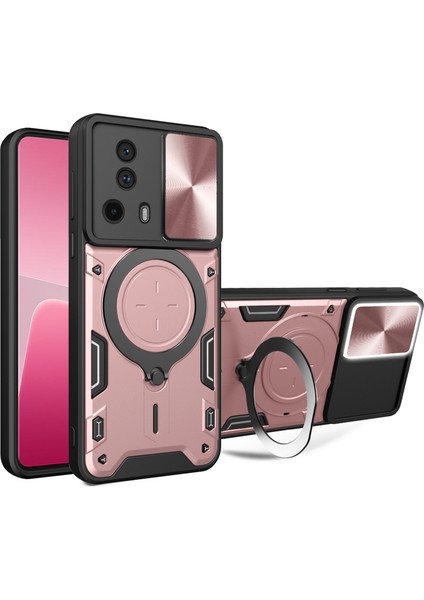 Xiaomi 13 Lite/civi 2 5g Pc+Tpu Slayt Kameralı Kapak Halkası ile Şok Geçirmez Kapak (Yurt Dışından)
