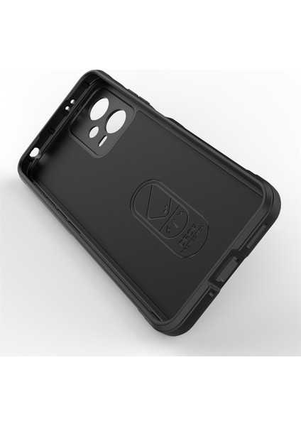 Xiaomi Redmi Için Note 12 5g (Hindistan)/poco X5 5g Yumuşak Tpu Çizgiye Karşı Çizgiye Karşı Çizelge Anti Kılıf Cep Telefonu Damla Damla Koşullu Kapak-Beyaz (Yurt Dışından)