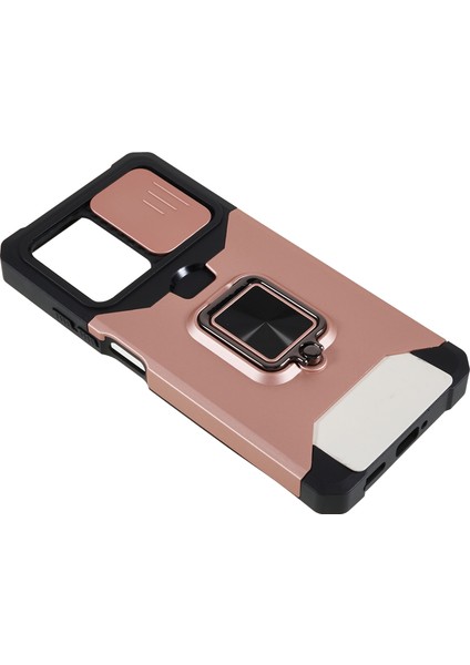 Pc+Tpu Xiaomi Redmi Için Telefon Kılıfı Not 12 Pro 5g/not 12 Pro Speed ​​5g/poco X5 Pro 5g, Lens Koruma Kickstand Arka Kapak Kart Tutucu Golü ile (Yurt Dışından)