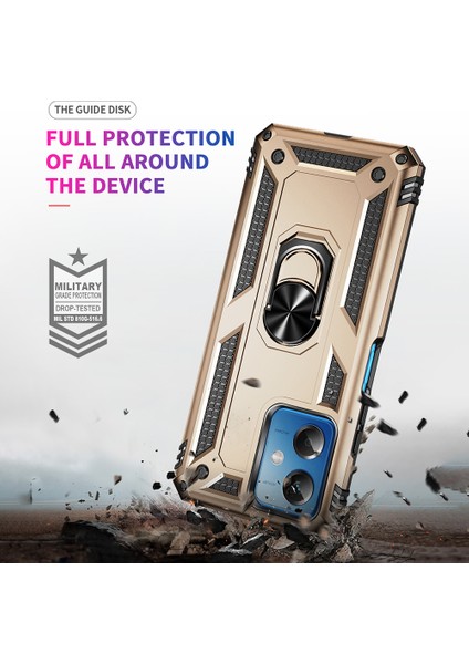 Xiaomi Redmi Için Note 12 5g (Global)/(Hindistan)/(Çin)/poco X5 5g Yüzük Kickstand Telefon Kılıfı Tpu+Pc Cep Telefonu Kapak-Sold (Yurt Dışından) modelleri