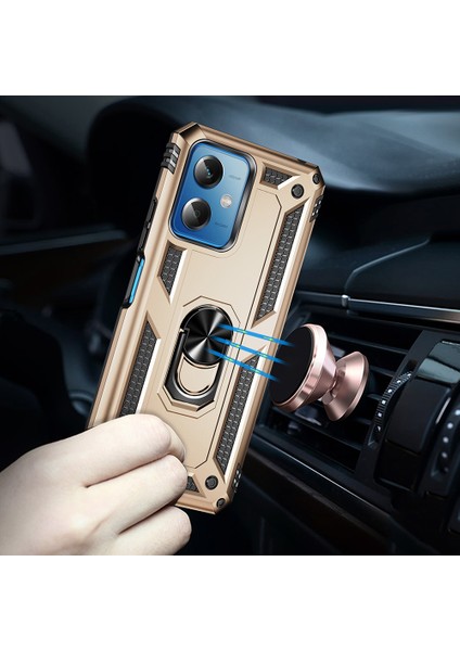 Xiaomi Redmi Için Note 12 5g (Global)/(Hindistan)/(Çin)/poco X5 5g Yüzük Kickstand Telefon Kılıfı Tpu+Pc Cep Telefonu Kapak-Sold (Yurt Dışından) fırsatları