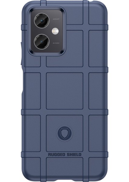 Xiaomi Redmi Için Note 12 5g (Global)/(Hindistan)/(Çin)/poco X5 5g Arka Kabuk, Koruyucu Telefon Kılıfı Engebeli Kare Izgara Dokusu Esnek Tpu Kapak-Mavi (Yurt Dışından) fiyatları