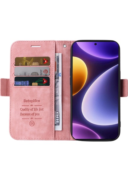 Xiaomi Için Redmi Note 12 Turbo/poco F5 5g Pu Deri Cüzdan Kapağı Karakter Anti Koruyucu Telefon Vaka-Pembe (Yurt Dışından) fiyatları