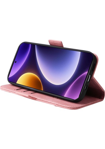 Xiaomi Için Redmi Note 12 Turbo/poco F5 5g Pu Deri Cüzdan Kapağı Karakter Anti Koruyucu Telefon Vaka-Pembe (Yurt Dışından) modelleri