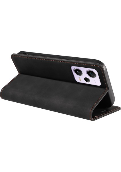 Xiaomi Redmi Için Note 12 Pro 5g/12 Pro Speed ​​5g/poco X5 Pro 5g Pu Deri Rfıd Engelleme Telefon Vaka Black (Yurt Dışından) fırsatları
