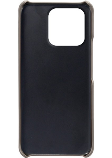 Xiaomi Redmi Için 12C 4g Buzağı Dokusu Telefon Kılıfı Deri Kaplamalı Pc Şok Geçirmez Kapak Grey (Yurt Dışından) fırsatları