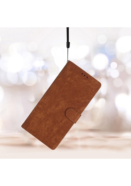 Xiaomi Için 13 Lite/civi 2 5g Düz Renkli Deri Cüzdan Kapağı Cilt Dokunma Stand Cep Telefonu Kahverengi (Yurt Dışından) fırsatları