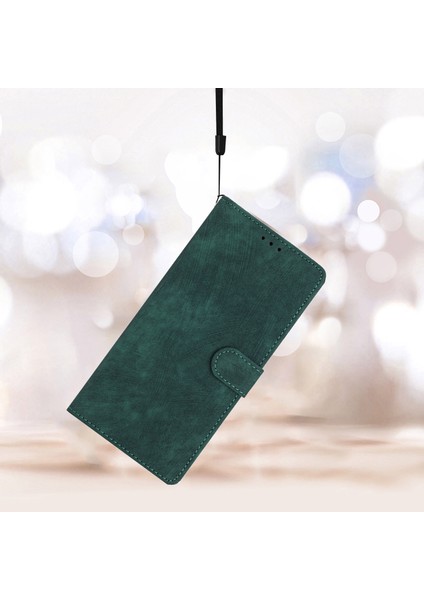 Xiaomi Için 13 Lite/civi 2 5g Düz Renkli Deri Cüzdan Kapağı Cilt Dokunma Stand Cep Telefonu Kılıf Yeşil (Yurt Dışından) fırsatları
