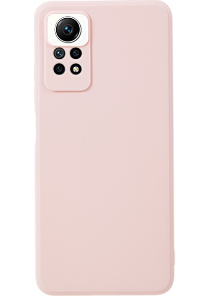 Xiaomi Redmi Için Note 12 Pro 4g Düz Kenar Tpu Tpu Kılıfı Kesin Kesme Kesme Anti-Drop Kapak Pembe (Yurt Dışından)