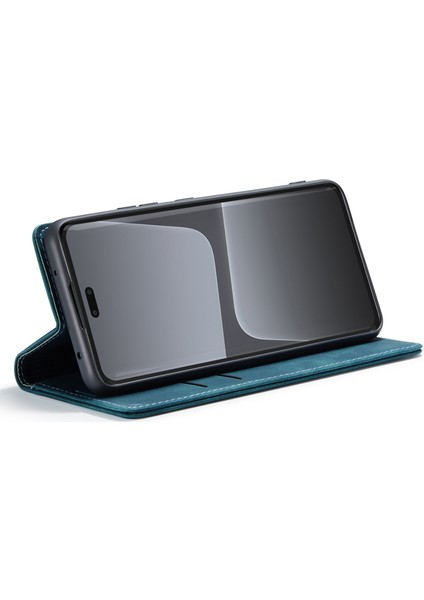 Xiaomi 13 Lite/civi 2 5g Telefon Cüzdan Kılıf Stand Deri Kapak Mavisi (Yurt Dışından) modelleri
