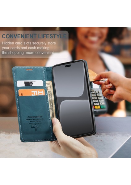 Xiaomi 13 Lite/civi 2 5g Telefon Cüzdan Kılıf Stand Deri Kapak Mavisi (Yurt Dışından) indirimleri