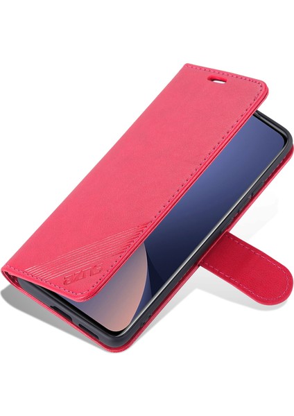Xiaomi 13 Lite/civi 2 5g Stand Telefon Kapağı Pu Deri+Tpu Cüzdan Telefon Kılıf Kırmızısı (Yurt Dışından) indirimleri