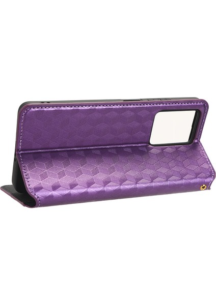 Xiaomi Redmi Için Note 12 5g (Global)/(Hindistan)/(Çin)/poco X5 5g Anti-Drop Telefon Kılıf Cüzdan Cüzdan Desen Basılı Manyetik Pu Deri Stand Koruyucu Telefon Kapak-Purple (Yurt Dışından) indirimleri