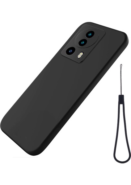 Xiaomi Için Sıvı Silikon Telefon Kılıfı 13 Lite/civi 2 5g Yumuşak Astar Şok Geçirmez Koruyucu Kapak (Yurt Dışından)