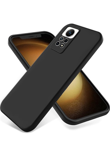 Xiaomi Redmi Için Note 12 Pro 4g Sıvı Sıvı Silikon Damla Geçirmez Kapak Yumuşak Astar Telefon Kılıfı Black (Yurt Dışından) fiyatları