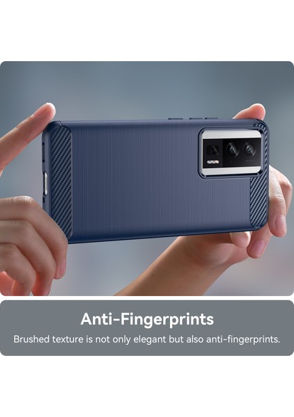 Xiaomi Poco F5 Pro 5g/redmi K60 Pro 5G/K60 5g Karbon Fiber Doku Yumuşak Tpu Fırçalanmış Yüzey Koruyucu Kapak Mavisi (Yurt Dışından) indirimleri