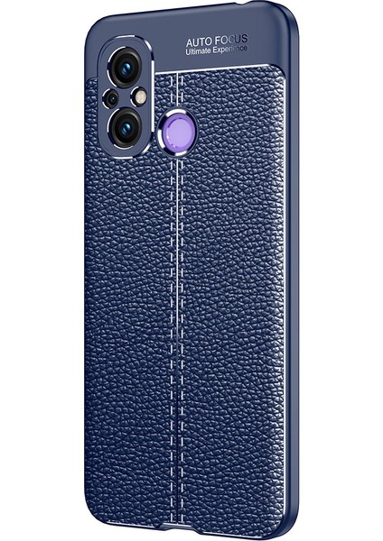 Xiaomi Redmi 12C 4g Için Slim Tpu Telefon Kapağı, Litchi Doku Anti-Çizelge Şok Geçirmez Telefon Vaka-Mavisi (Yurt Dışından)