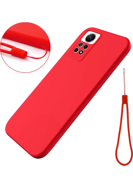 Xiaomi Redmi Için Note 12 Pro 4g Sıvı Sıvı Silikon Damla Geçirmez Kapak Yumuşak Astar Telefon Kasası (Yurt Dışından)