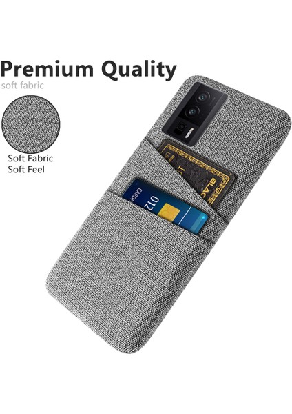 Xiaomi Poco F5 Pro 5g/redmi K60 Pro 5G/K60 5g Sert Pc+Bez Telefon Kılıfı Koruyucu Kapak 2 Kart Yuvası Gri (Yurt Dışından) modelleri