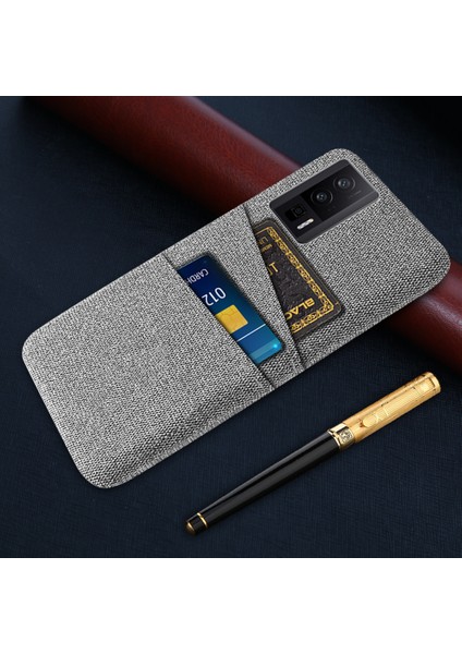 Xiaomi Poco F5 Pro 5g/redmi K60 Pro 5G/K60 5g Sert Pc+Bez Telefon Kılıfı Koruyucu Kapak 2 Kart Yuvası Gri (Yurt Dışından) indirimleri