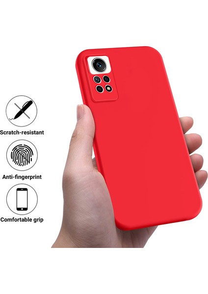 Xiaomi Redmi Için Note 12 Pro 4g Sıvı Sıvı Silikon Damla Geçirmez Kapak Yumuşak Astar Telefon Kasası (Yurt Dışından) modelleri