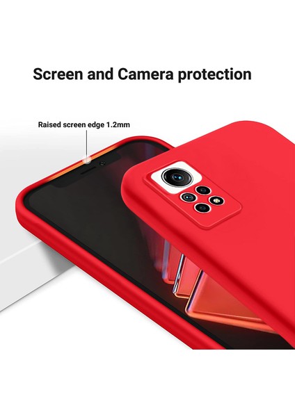 Xiaomi Redmi Için Note 12 Pro 4g Sıvı Sıvı Silikon Damla Geçirmez Kapak Yumuşak Astar Telefon Kasası (Yurt Dışından) indirimleri