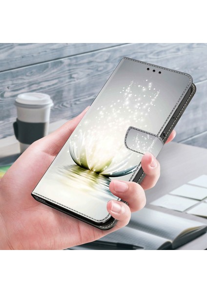 Xiaomi Redmi Için Telefon Kılıfı Not 12 5g (Çin)/(Hindistan)/(Global)/poco X5 5g, Pu Deri 3D Desen Stand Flip Cüzdan Kapak Lotus (Yurt Dışından) indirimleri