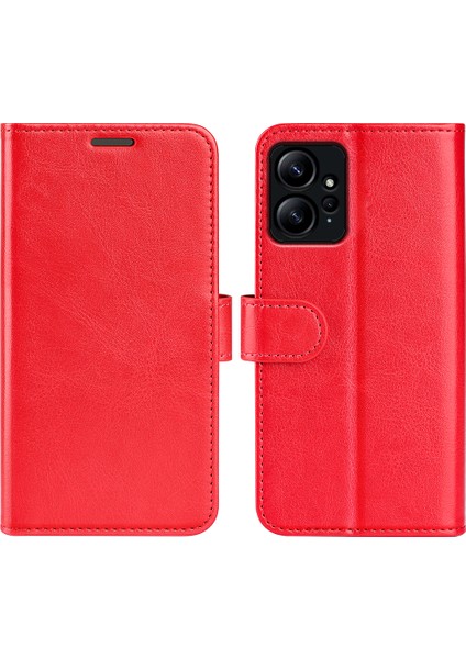 Xiaomi Için Redmi Not 12 4g Çılgın At Dokusu Bırak-Kötü Telefon Kılıfı (Yurt Dışından)