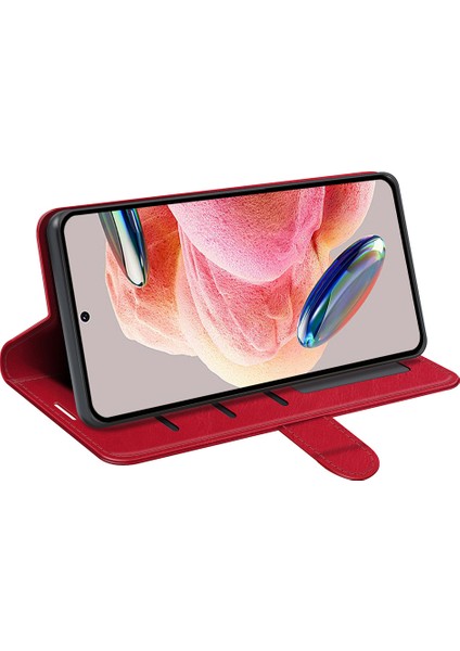 Xiaomi Için Redmi Not 12 4g Çılgın At Dokusu Bırak-Kötü Telefon Kılıfı (Yurt Dışından) modelleri