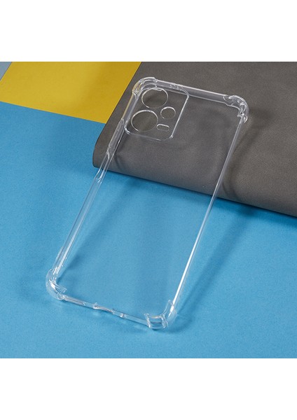 Xiaomi Redmi Için Temiz Kapak Not 12 5g (Hindistan)/(Global)/poco X5 5g Güçlendirilmiş Köşeler Anti-Drop Tpu Telefon Kılıfı (Yurt Dışından) modelleri