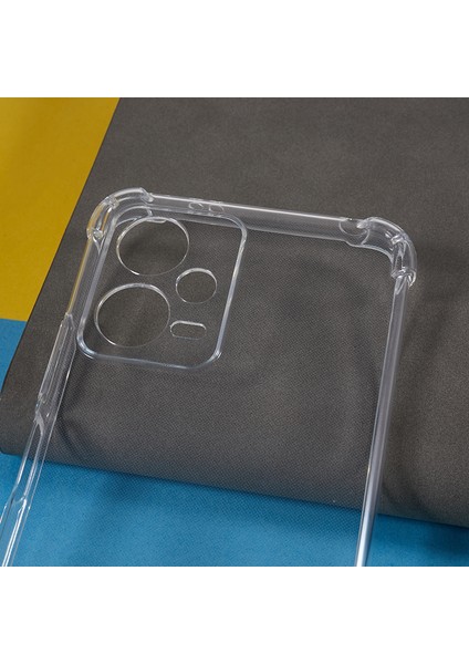 Xiaomi Redmi Için Temiz Kapak Not 12 5g (Hindistan)/(Global)/poco X5 5g Güçlendirilmiş Köşeler Anti-Drop Tpu Telefon Kılıfı (Yurt Dışından) indirimleri
