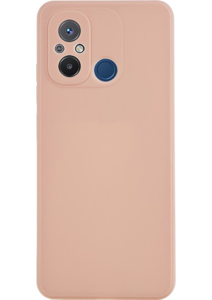 Xiaomi Redmi Için 12C 4g Tpu Hassas Kesme Telefon Kılıfı Düz ​​kenar Etkisi Dayanıklı Şok Geçirmez Kapak Pembe (Yurt Dışından)
