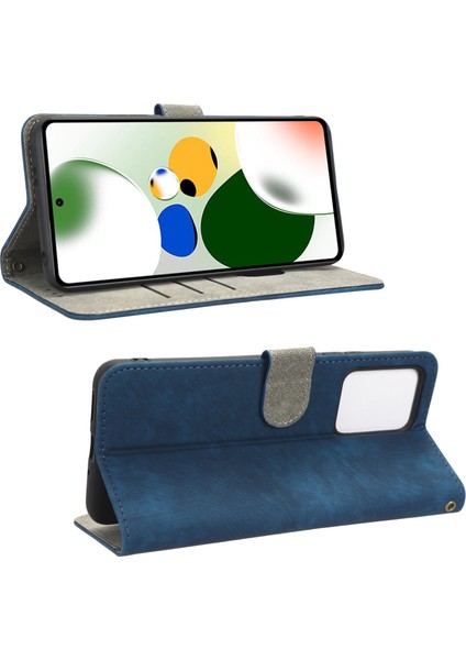 Xiaomi Için Poco X5 Pro 5g/redmi Note 12 Pro 5g/redmi Note 12 Pro Hız 5g Deri Telefon Vaka Stand Rfıd Blowantıck Cülten Kapak Blue (Yurt Dışından) indirimleri