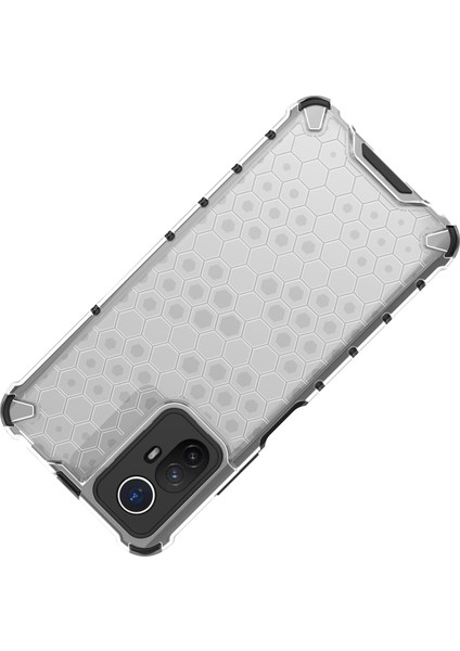 Xiaomi Için Redmi Note 12S 4g Şok Geçirmez Tpu+Pc Petek Doku Kapak Telefon Kılıfı Grey (Yurt Dışından) modelleri