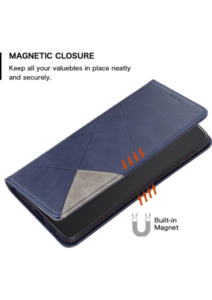 Xiaomi 13 Lite/civi 2 5g Stand Deri Telefon Kılıfı Tutucu Telefon Kapak Blue (Yurt Dışından) indirimleri