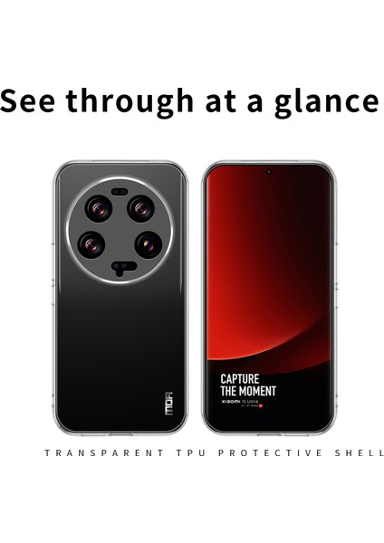 Xiaomi 13 Ultra Şeffaf Telefon Kılıfı Damla Geçirmez Yumuşak Tpu Telefon Kapağı (Yurt Dışından) modelleri